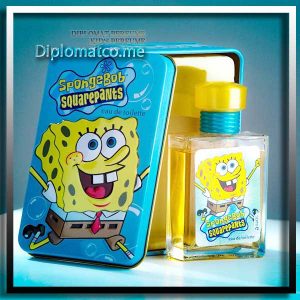 عطر کودک فرانسوی مدل باب اسفنجی Spongebob حجم ۵۰ میل