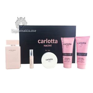 ست هدیه کارلوتا نارسیس صورتی nacimi