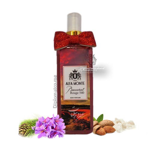 بادی اسپلش باکارات رژ 540 آلفا مونته 250 میل