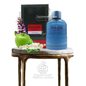 ادکلن هوگو باس سبز مردانه - RAGE GREEN (فرگرنس ورد - 100 میل) اورجینال
