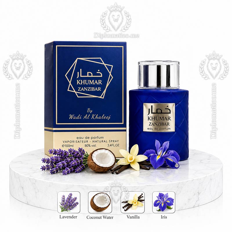 ادکلن وادی الخلیج مدل خمار زنزیبار-khumar-zanzibar-edp